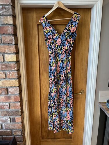 Rixo Sandrine Floral Midi Dress Size XS UK 8 - Picture 7 of 9