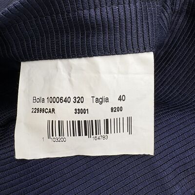 Authentic HERNO Size:40 Coat Navy Cotton #36635777 | eBay