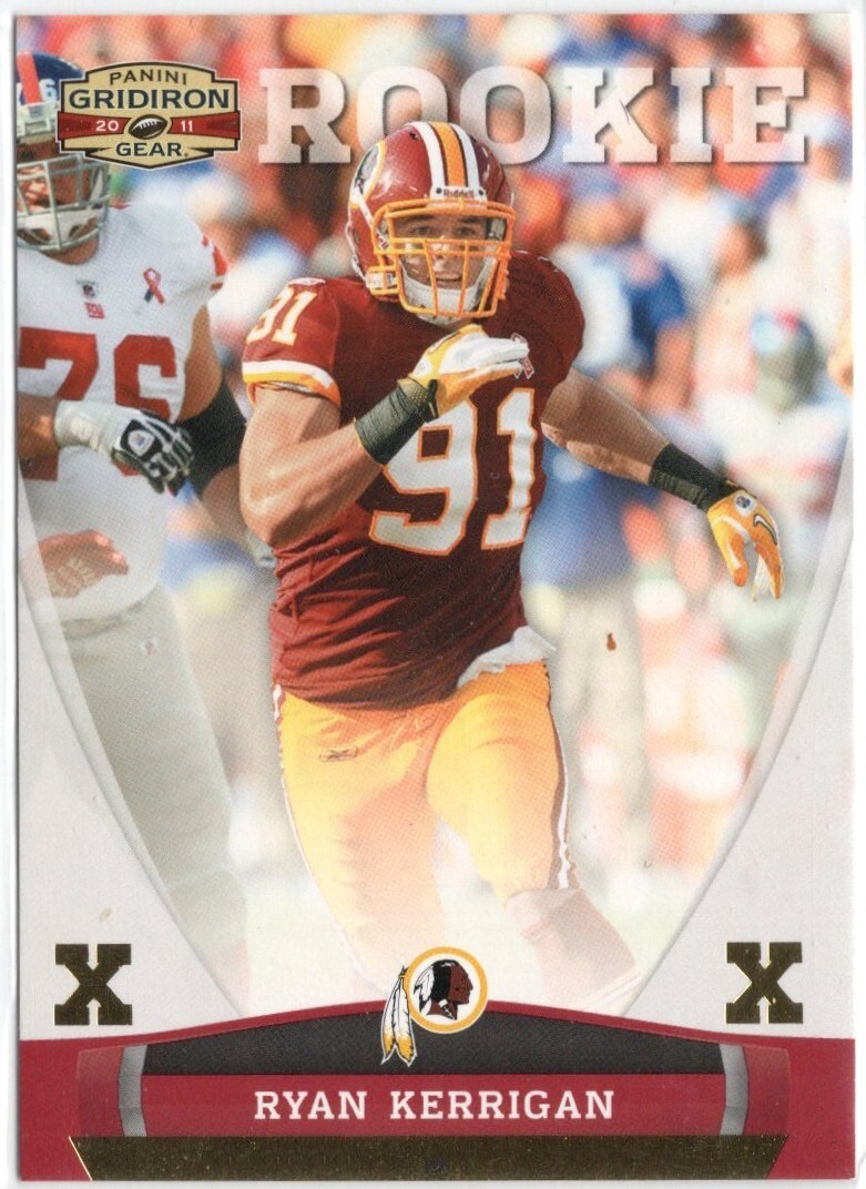 Ryan Kerrigan Panini Gridiron Gear #203 Gold Xs