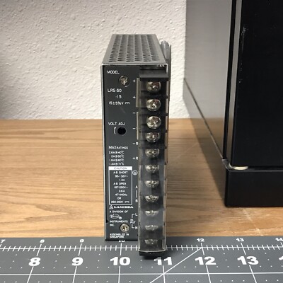 Lambda LRS-50-5 50W 5V 10A Single Output Switchable Power Supply(LA36K)