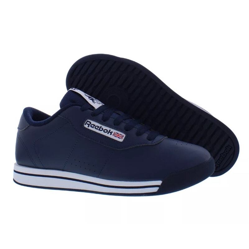 REEBOK Womens Navy Classic Princess Sneakers Athletic Trainers
