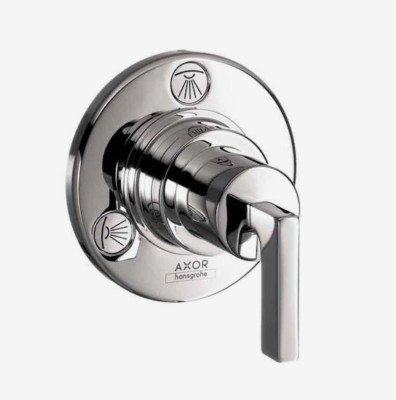 Hansgrohe Axor Citterio Trio/Quattro Diverter Trim W/Lever Chrome 39931001
