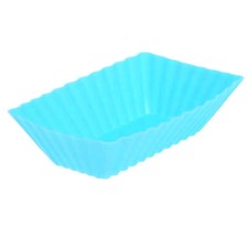 Tasse à muffin flexible en silicone résistante à la chaleur pour moule pour p