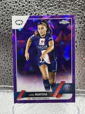 Lieke Martens 2022-23 Topps Chrome UEFA Womens Champions League Sapphire /15 #40