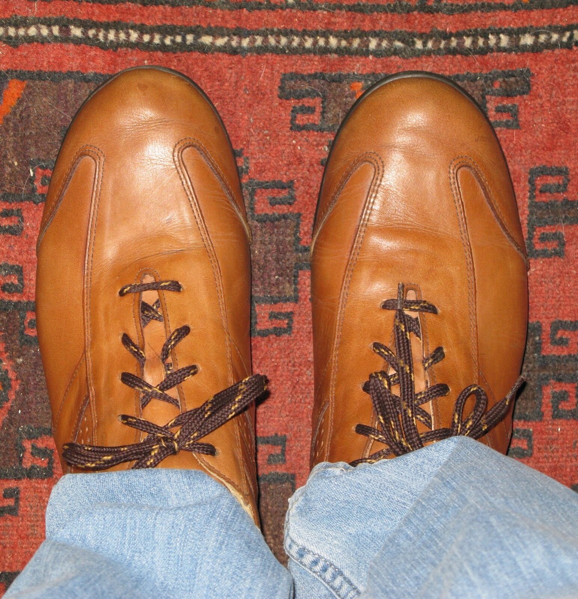 Vintage Mens Allen Edmonds Peyton Fine Leather Shoes * USA 