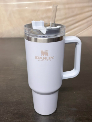 RARE Stanley OG Lilac 40 oz Stainless Steel Tumbler With Handle