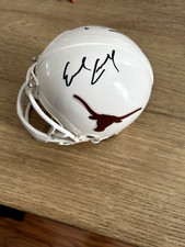 EARL CAMPBELL RICKY WILLIAMS TEXAS LONGHORNS SIGNED HELMET JSA HEISMAN HOOK EM