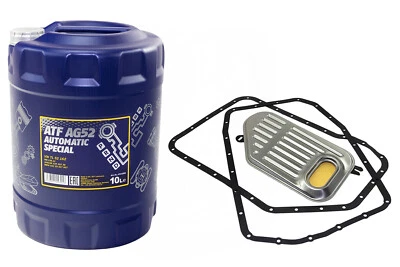10 Liter Getriebe Öl mit Getriebeölfilter Set für Audi A6 Skoda Superb VW Passat