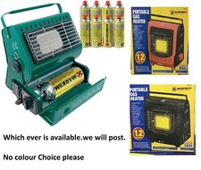 FAME PORTABLE GAS HEATER OUTDOOR CAMPING FISHING BUTANE GAS PATIO HIKING METAL