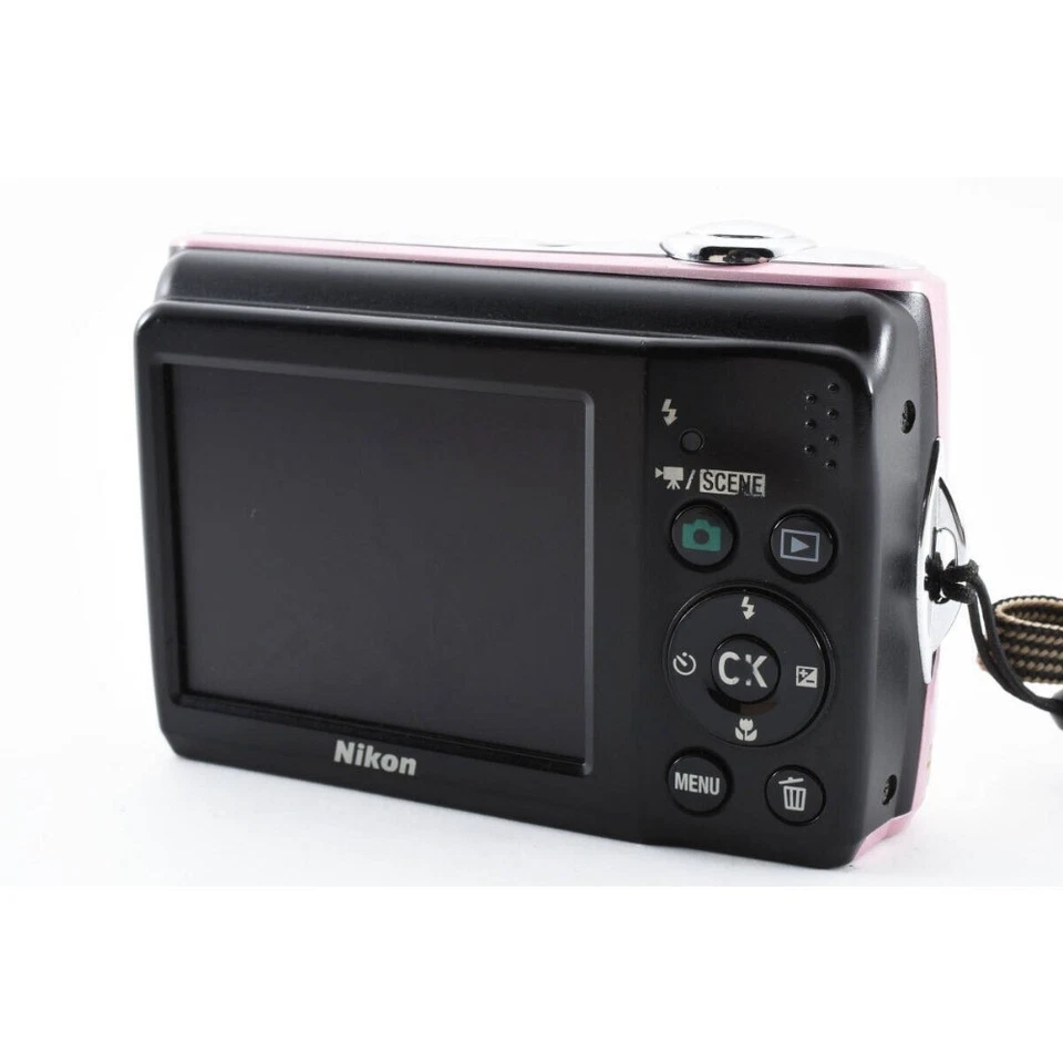 Nikon COOLPIX L21 Digital Camera 8MP 3.6x Optical Zoom Image Stabilization Pink - Image 4 of 4