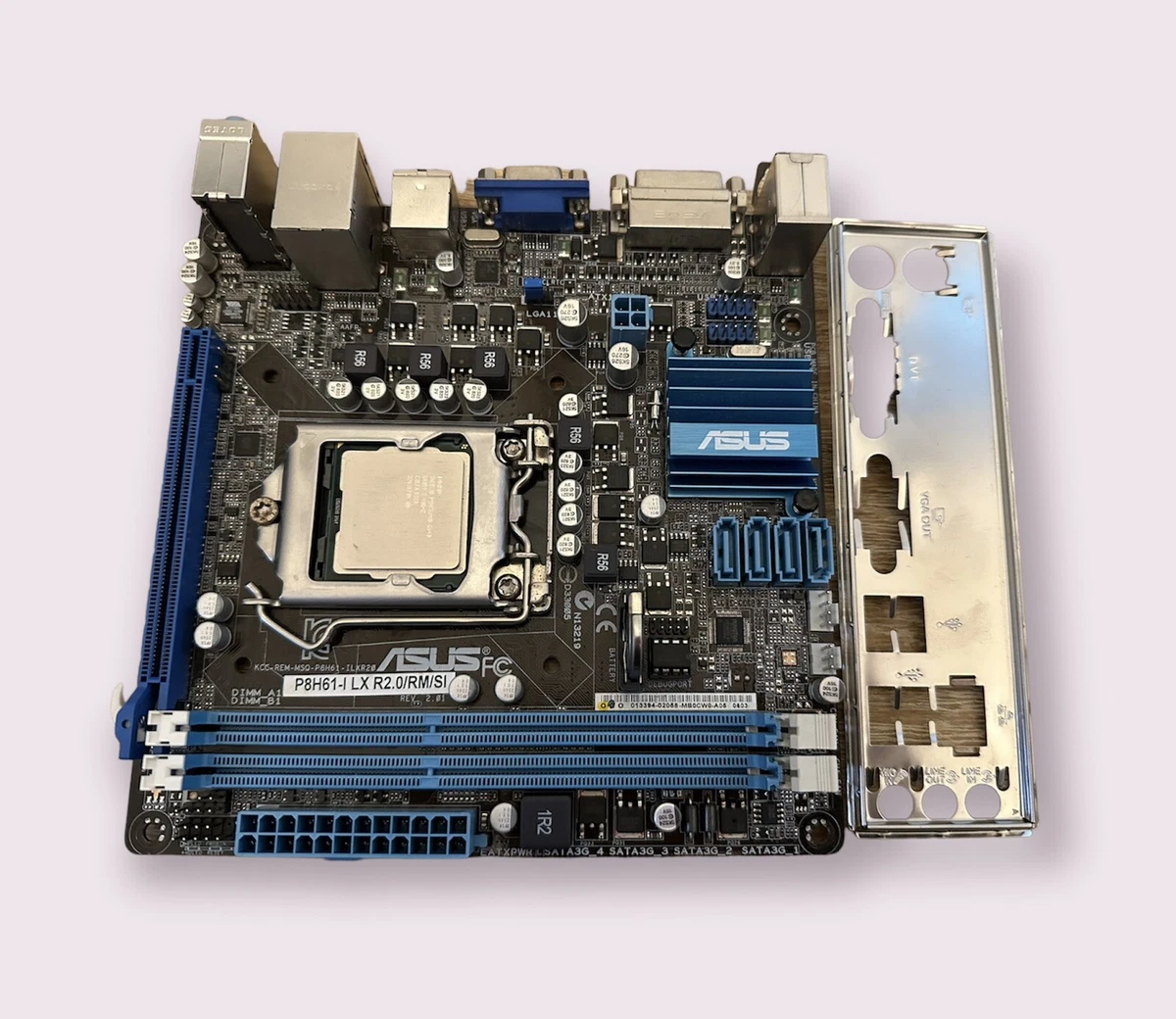 LATEST BIOS Asus P8H61 I LX R2.0 RM SI Mini ITX Socket 1155 Motherboard