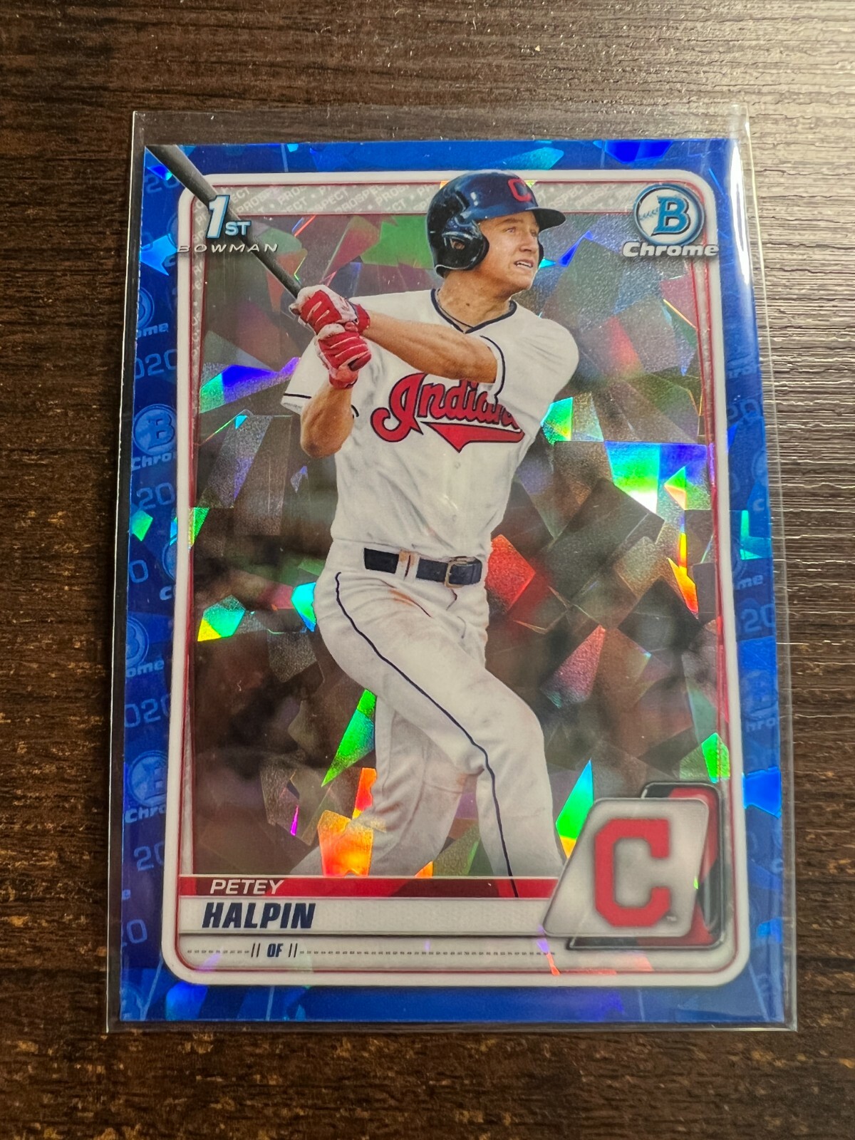 A117,878 - 2020 Bowman Chrome Draft Sapphire #BD69 Petey Halpin