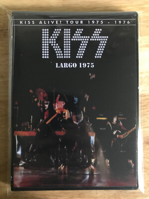 KISS - Live in Largo 1975 DVD Gene Simmons Paul Stanley Ace