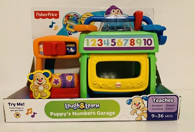 ☆ Creative Garage ∞　　　　　　　　【1点物/購入点数付き】 Fisher-Price Laugh & Learn Puppy's Numbers Garage | eBay