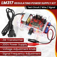 LM317 Adjustable Voltage Regulator Kit DC Power Supply DIY Electronic Parts