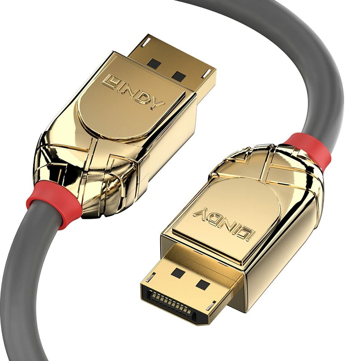 Thumbnail - Displayport-kabel Lindy 36294 Gold 5 M