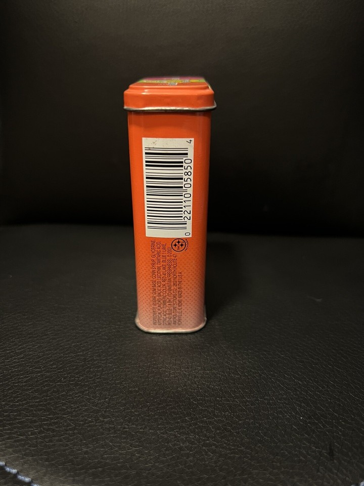 Vintage HUBBA BUBBA Ouch! Bubble Gum Tin Sour Watermelon Amurol Rare