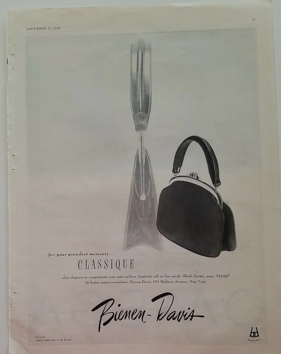 Bienen davis shop vintage purse