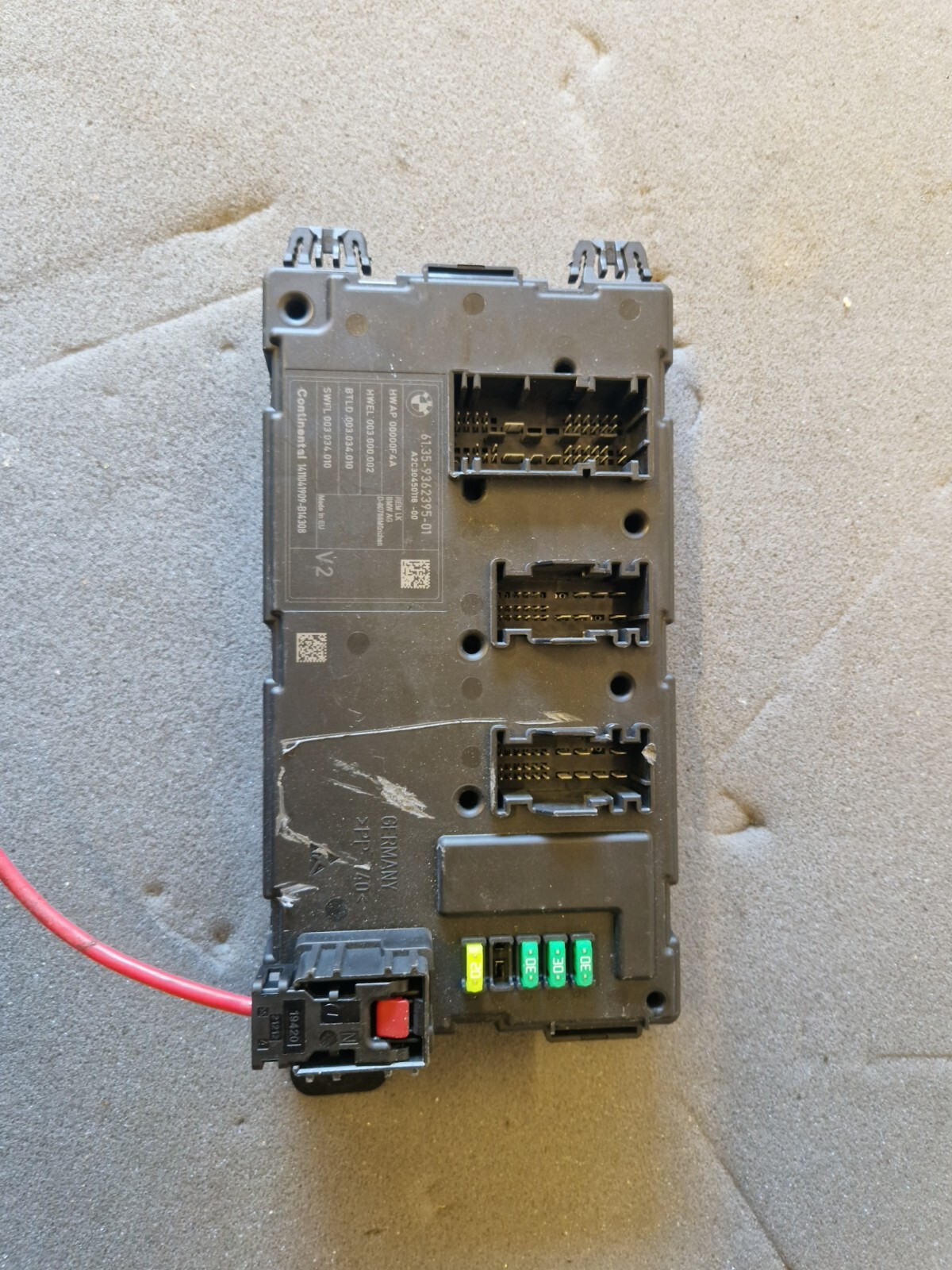 BMW BODY CONTROL MODULE BCM 61359362395 | eBay 
