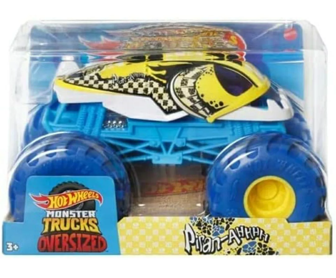  Hot Wheels Monster Trucks Oversized 1:24 Scale Diecast