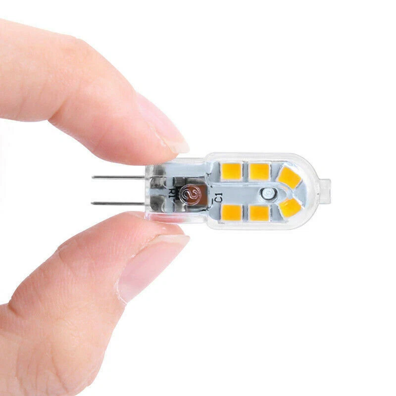 10X G4 Led 12v 5w DC Warmweiß Stiftsockel Leuchtmittel Lampe cob Nicht dimmbar - Bild 3 von 4