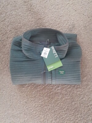 L.L. Bean Men's Airlight Knit Full-Zip Fleece  3XL REG ( balsam )