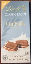 Lindt Classic Recipe NON DAIRY OatMilk Chocolate Bar 3.5 oz Plant Based