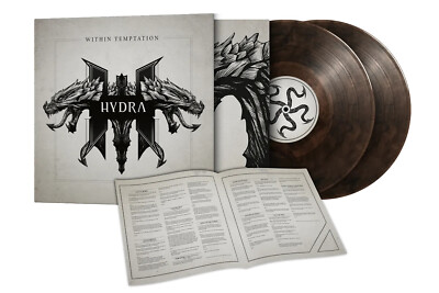 WITHIN TEMPTATION - HYDRA, 2024 EU 10TH ANN MARBLED vinyl 2LP +8 B/T, #0890/1500