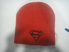 DC Comics Boys/Youth Superman logo Beanie/Toque-new Photo front and back