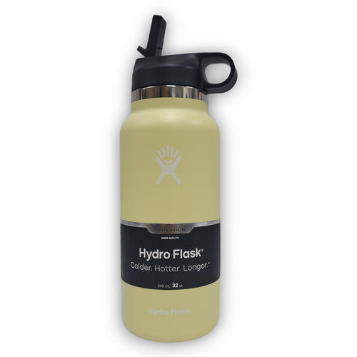32oz Hydro Flask Water Bottle Stainless Steel Wide Mouth Pineapple | eBay