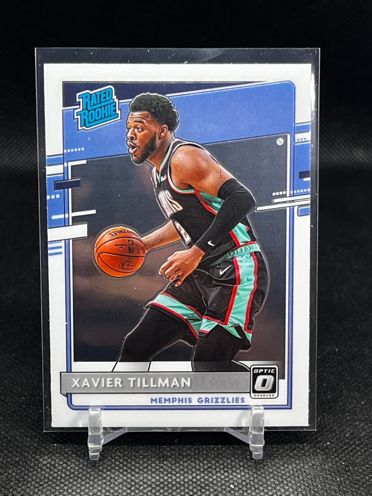 2020-21 Donruss Optic Basketball Rated Rookie Xavier Tillman #185 RC Grizzlies