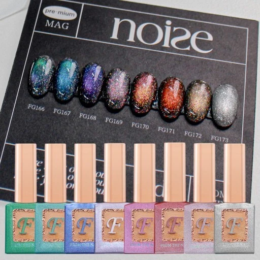 From the Nail Noise Edition Glitter Pearl Gel Nail Polish 10g / 8-Color Full Set
Opens in a new wind