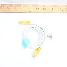 HSI PAT Cable RJ45 White / Yellow 6' XPC6U12455.RTL