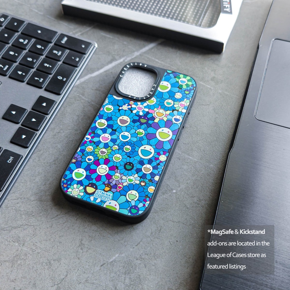 Murakami Casetify Mirror Case for iPhone 13-17 optional MagSafe