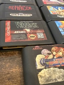 Sega Genesis Game Lot &ndash; 7 Games &ndash; Tested & Working &ndash; Sonic, Primal Rage, Ecco &