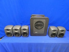 Genelec 7350A Smart Active Subwoofer w/QTY 5 Gelelec 8320A Smart Active Monitors