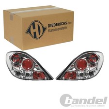 DIEDERICHS TUNING RÜCKLEUCHTEN SATZ CHROM KLARGLAS passend für PEUGEOT 207/207+