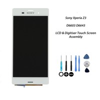 Sony Xperia Z3 D6603 D6643 Touchscreen Lcd-Einheit Reparatur White