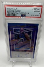 2020-21 Panini Recon - Recon Signatures Dwyane Wade #RS-DWY Blue /25 (AU)