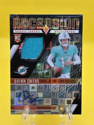 2025 Panini Phoenix - Ascension Rookie Jersey Autographs Quinn Ewers #ARJ-QES...
