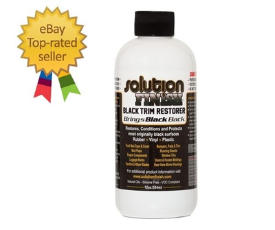 #ad Black Plastic amp; Vinyl Trim Restorer Use for Car and Truck Detailing No Wet Lo $37.44