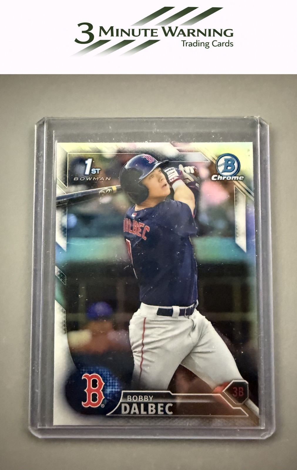 2016 Bowman Draft #BDC-99 Bobby Dalbec Chrome Refractor