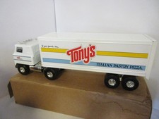 Vintage Ertl Tonys Pizza Semi Truck With Box Nos