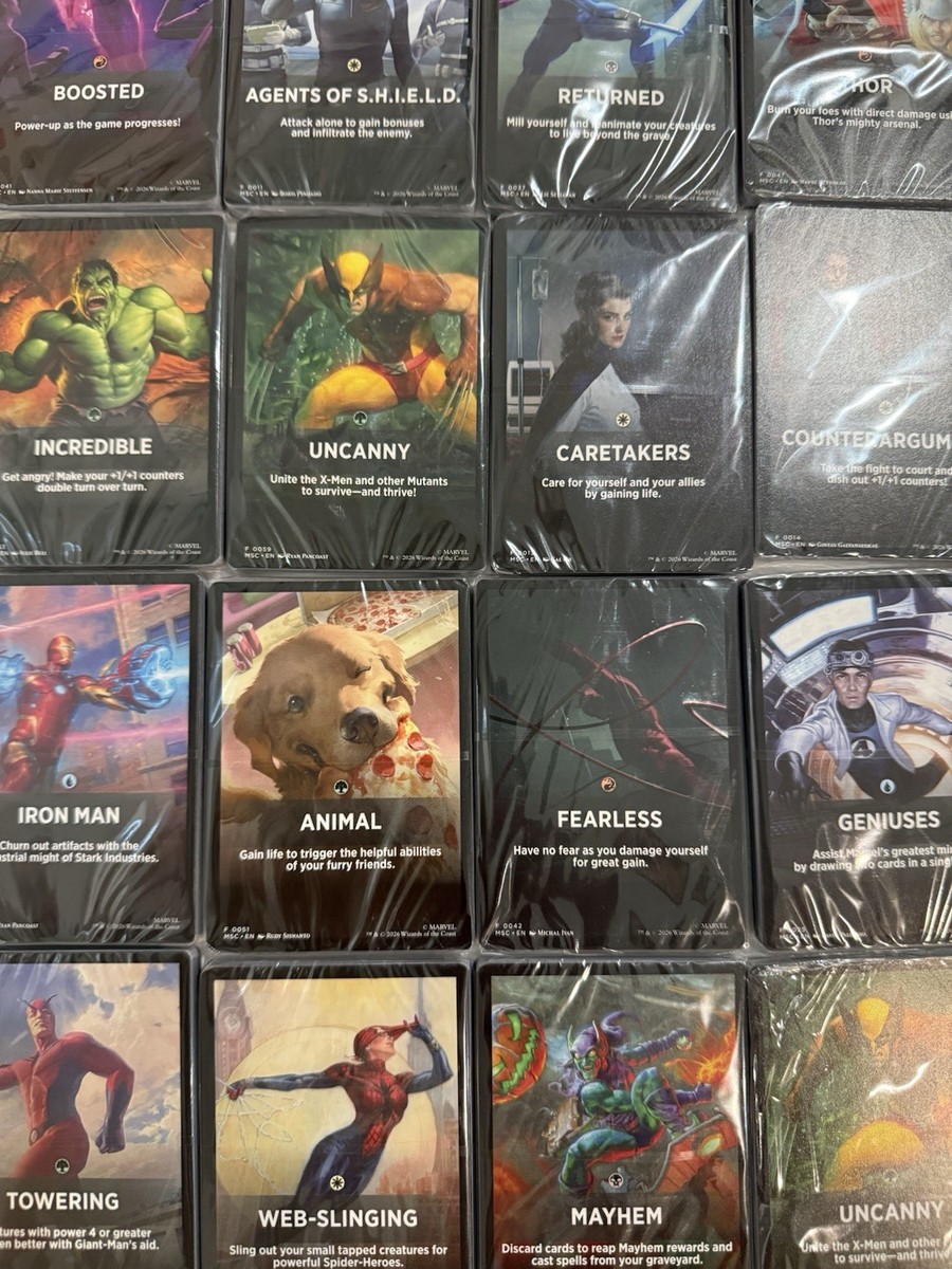 MTG Marvel Super Heroes Jumpstart (MSC/MSH) Sealed Theme Decks