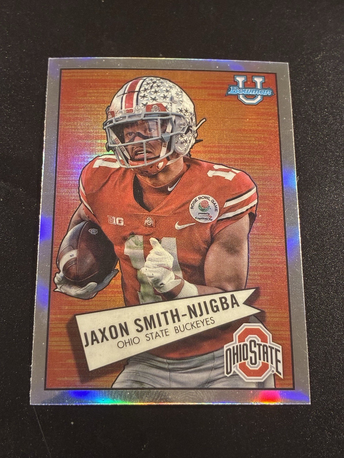 2022 Bowman University Chrome - 1952 Bowman Jaxon Smith-Njigba #52BF-11 (RC)