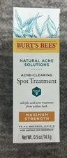 Burt's Bees Acne-Clearing Spot Treatment Maximum Strength 0.5 oz