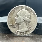 1942 - 90% Silver Quarter