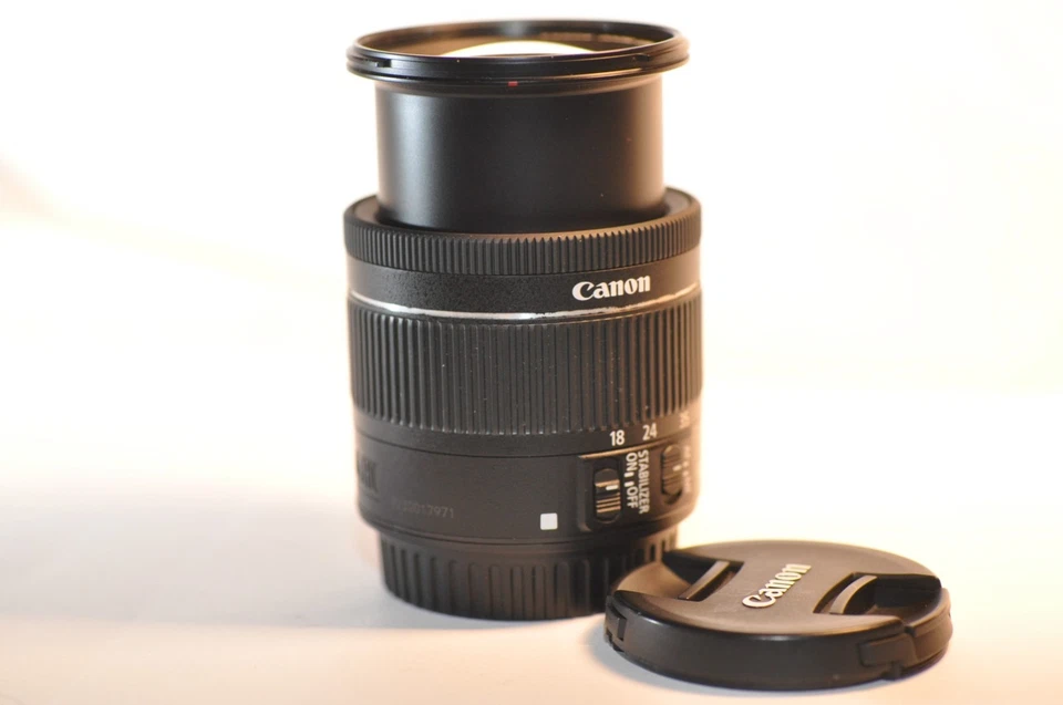 Canon EF-S STM 18-55mm 3.5-5.6 IS lens NICE for Digital EOS Rebel T8 80D 90D 70D - Image 4 of 4