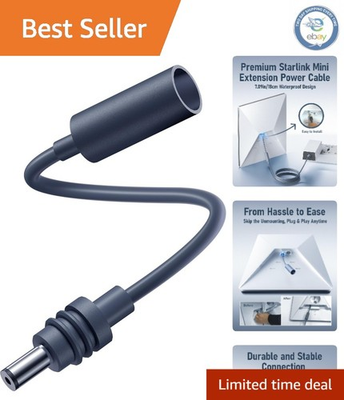 #ad #ad 18CM Starlink Mini DC Extension Cable Plug and Play Waterproof Adapter $29.95
