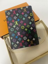 Louis Vuitton Murakami Takashi Passport Cover Multicolor Couverture W/Box